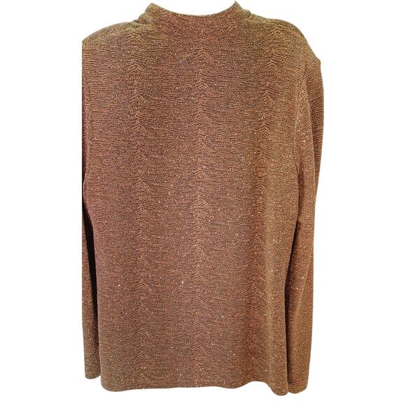 VTG Women's R&M Richards Cocktail Party 2pc Jacket & Cami Set Gold Size 14 Glam - Picture 3 of 12